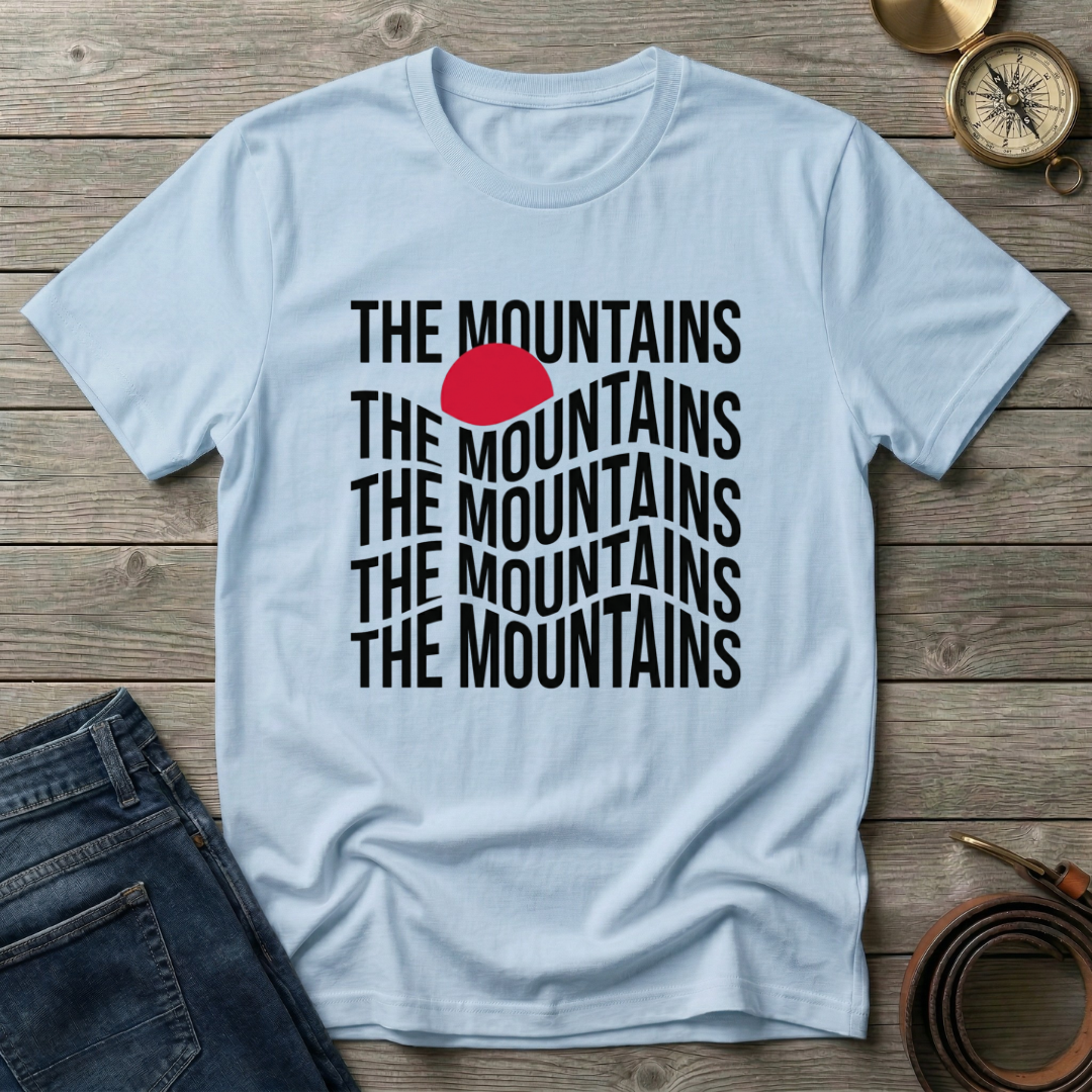 THE MOUNTAINS  T-SHIRT