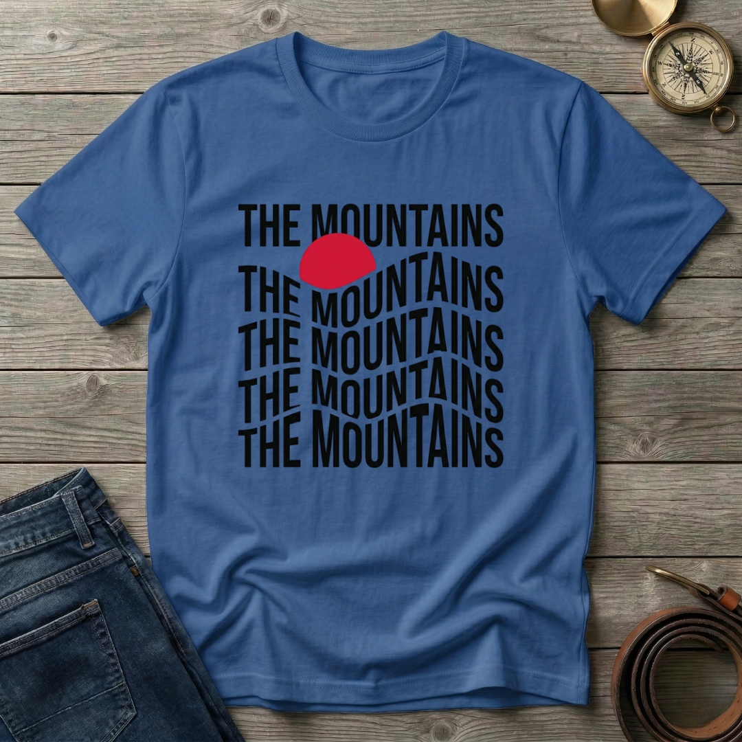 THE MOUNTAINS  T-SHIRT