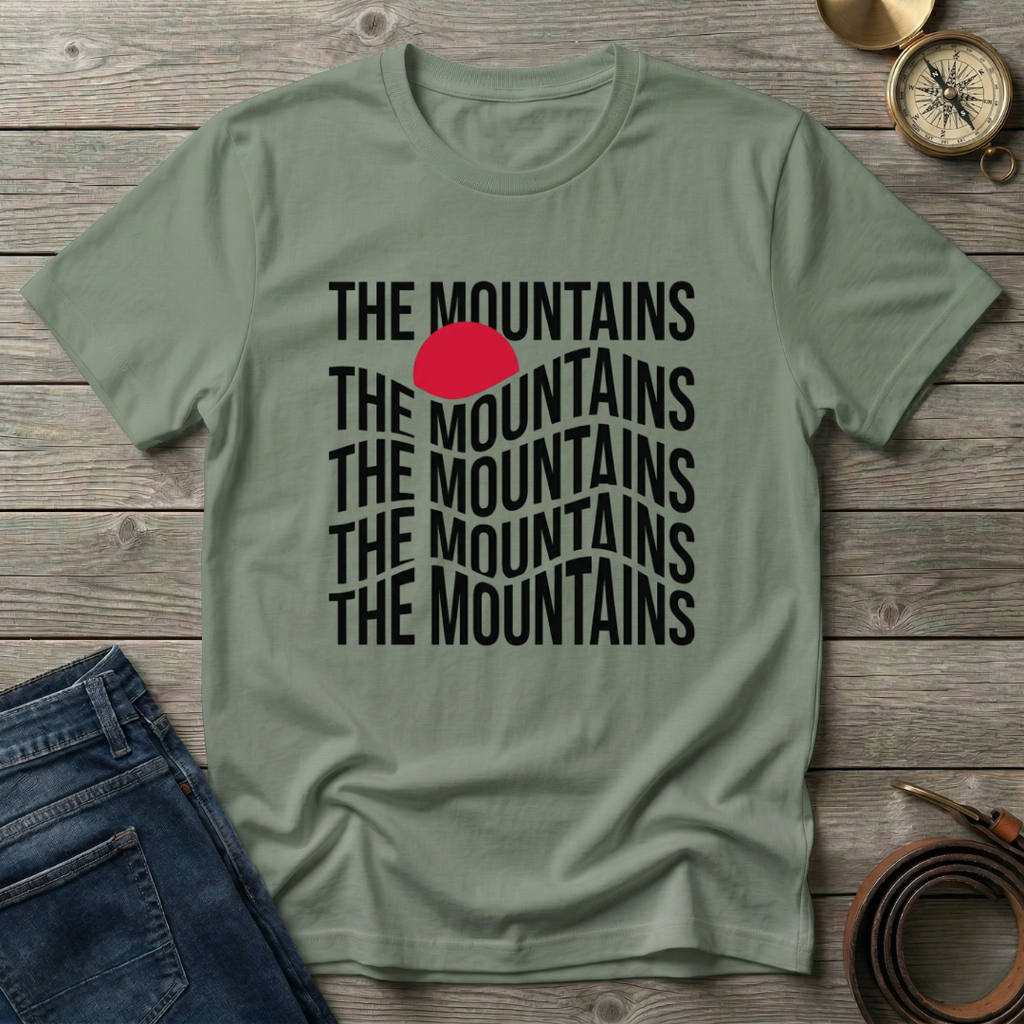THE MOUNTAINS  T-SHIRT