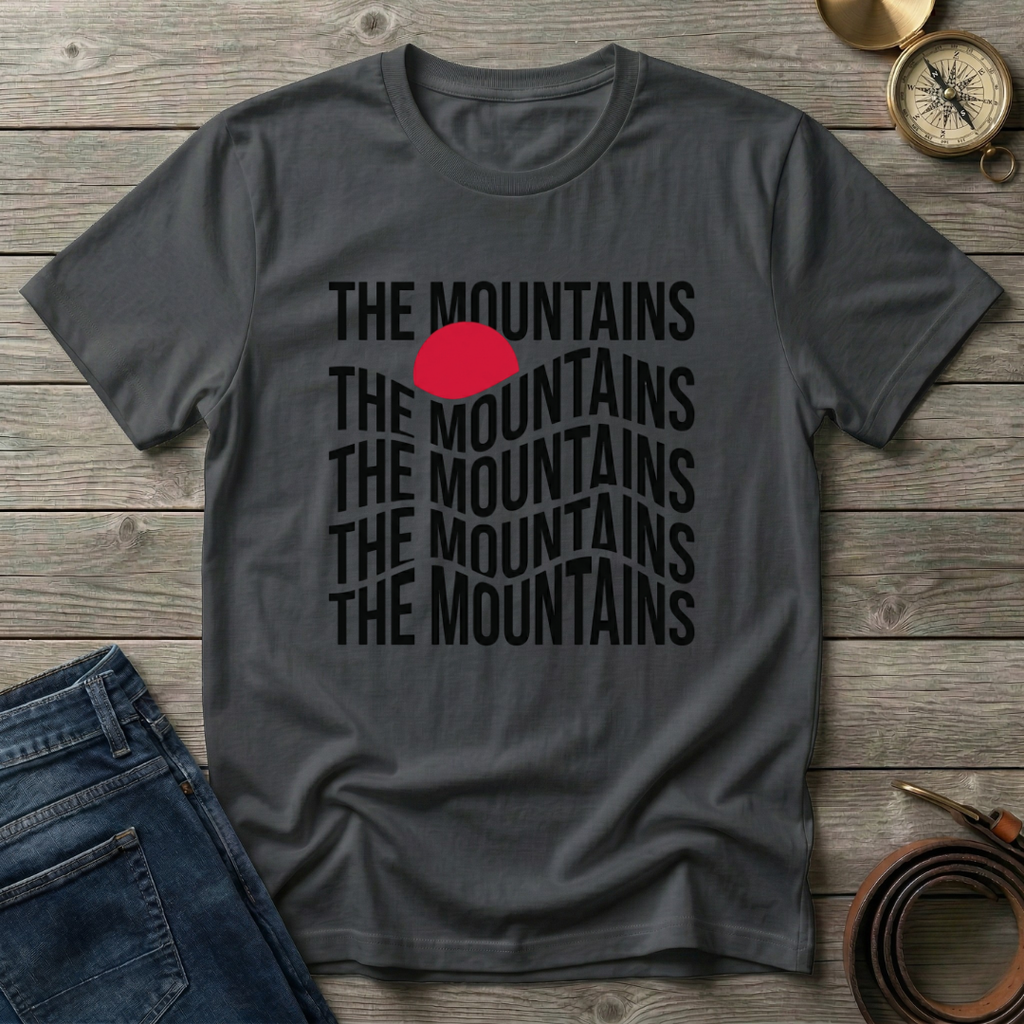 THE MOUNTAINS  T-SHIRT