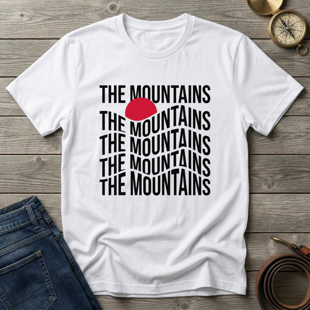 THE MOUNTAINS  T-SHIRT