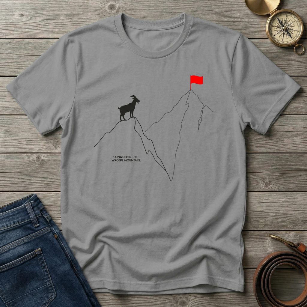 THE WRONG MOUNTAIN T-SHIRT