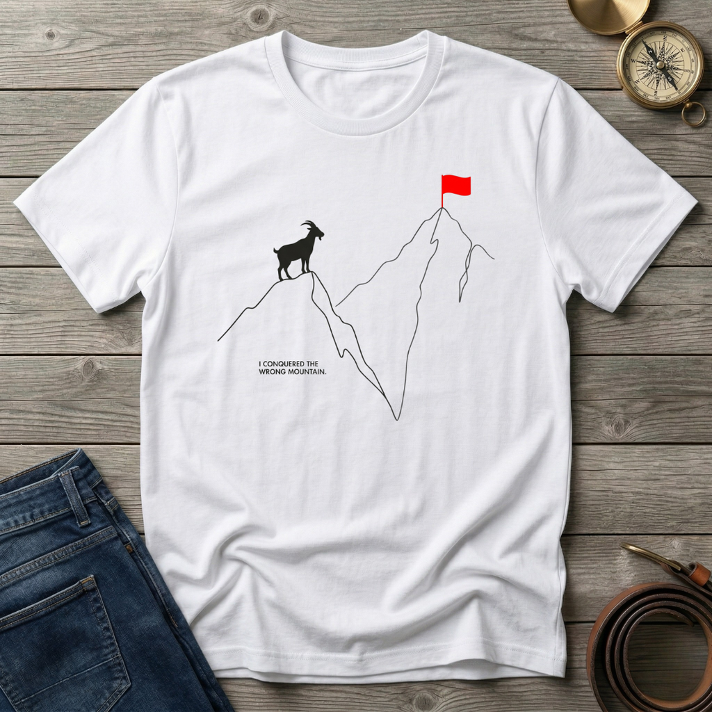 THE WRONG MOUNTAIN T-SHIRT