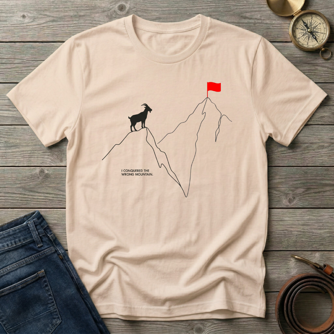 THE WRONG MOUNTAIN T-SHIRT