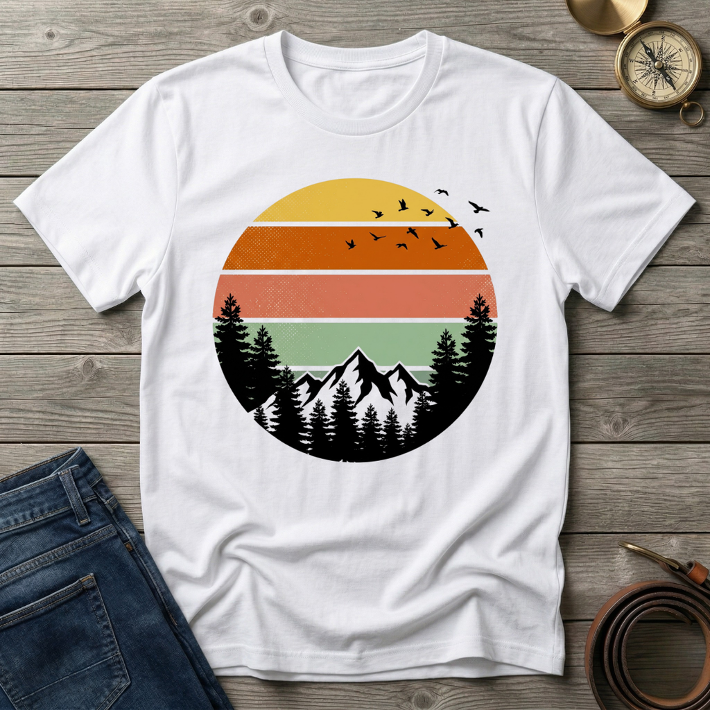 RETRO MOUNTAINS T-SHIRT