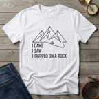 TRIPPED ON A ROCK T-SHIRT
