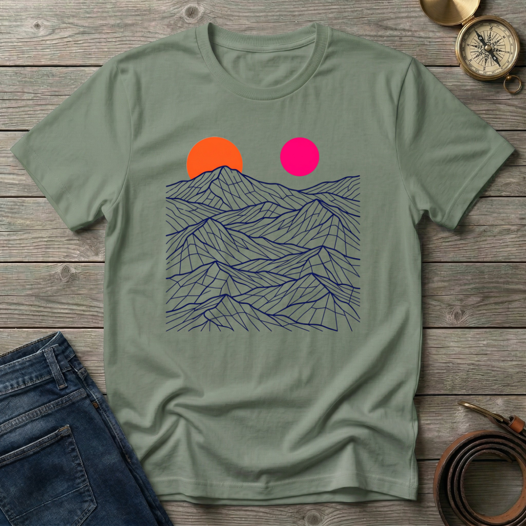 MOUNTAIN SUNSET  T-SHIRT