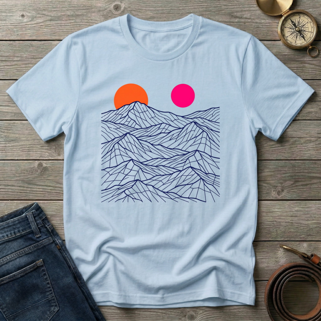 MOUNTAIN SUNSET  T-SHIRT