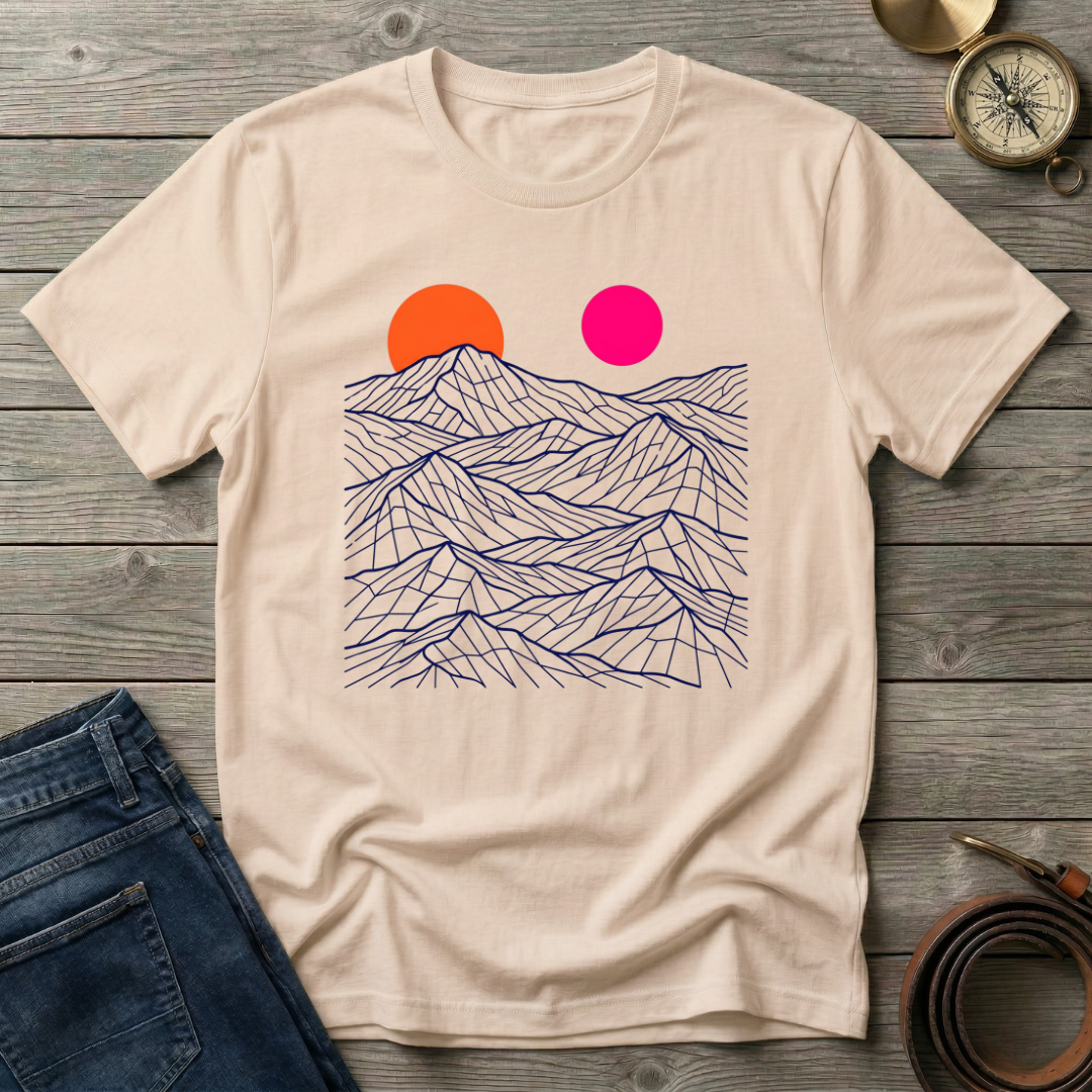 MOUNTAIN SUNSET  T-SHIRT