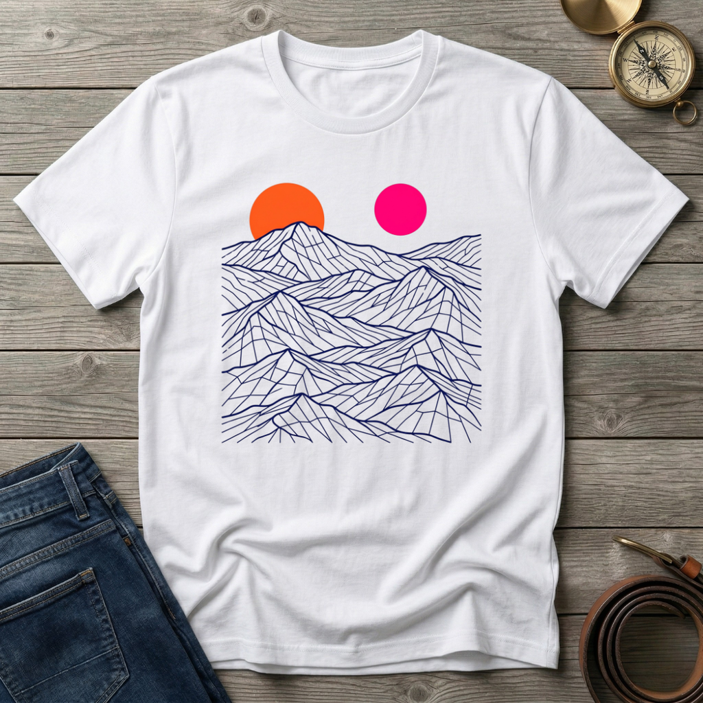 MOUNTAIN SUNSET  T-SHIRT