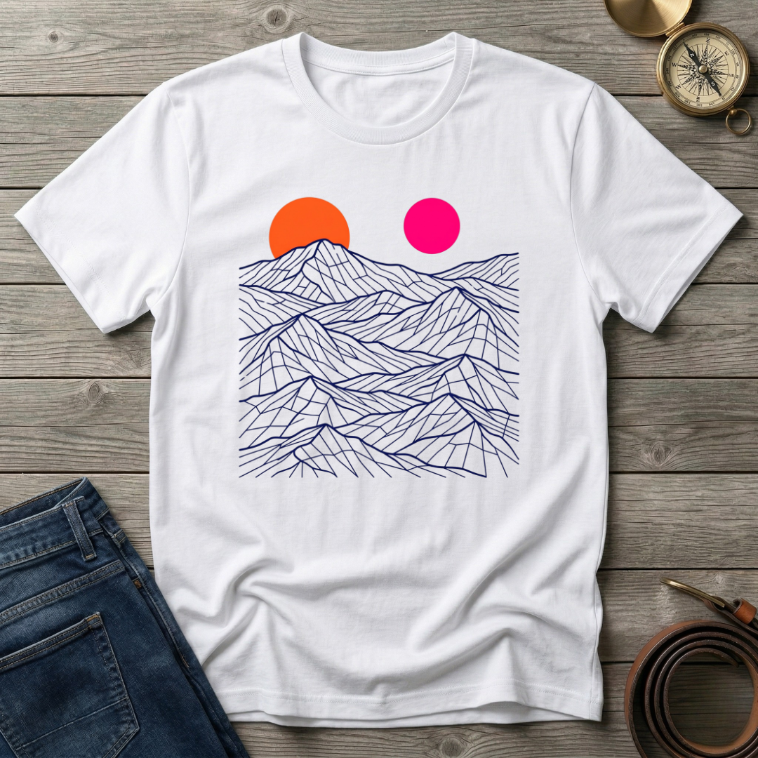 MOUNTAIN SUNSET  T-SHIRT