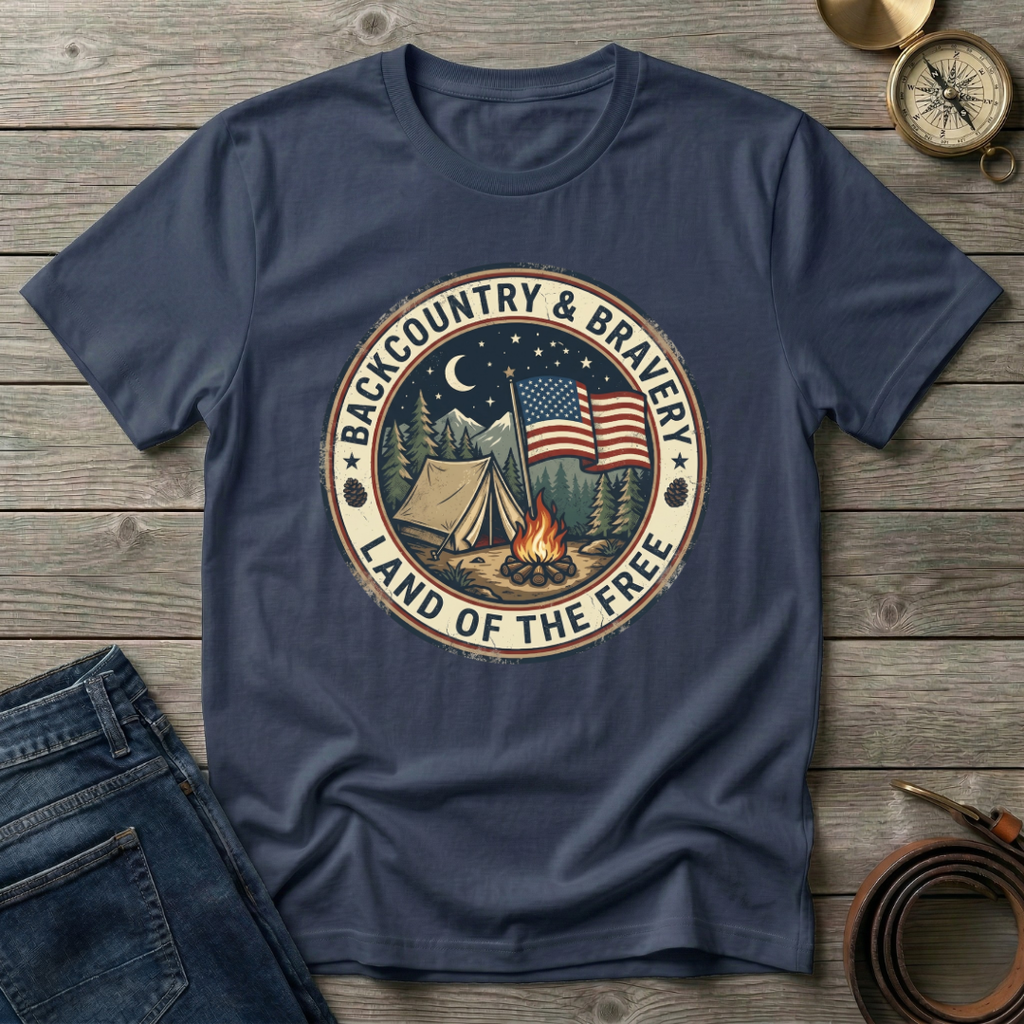 BACKCOUNTRY AND BRAVERY T-SHIRT