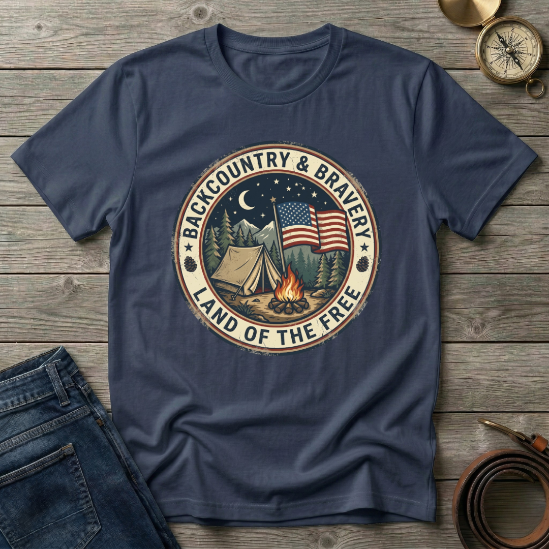 BACKCOUNTRY AND BRAVERY T-SHIRT