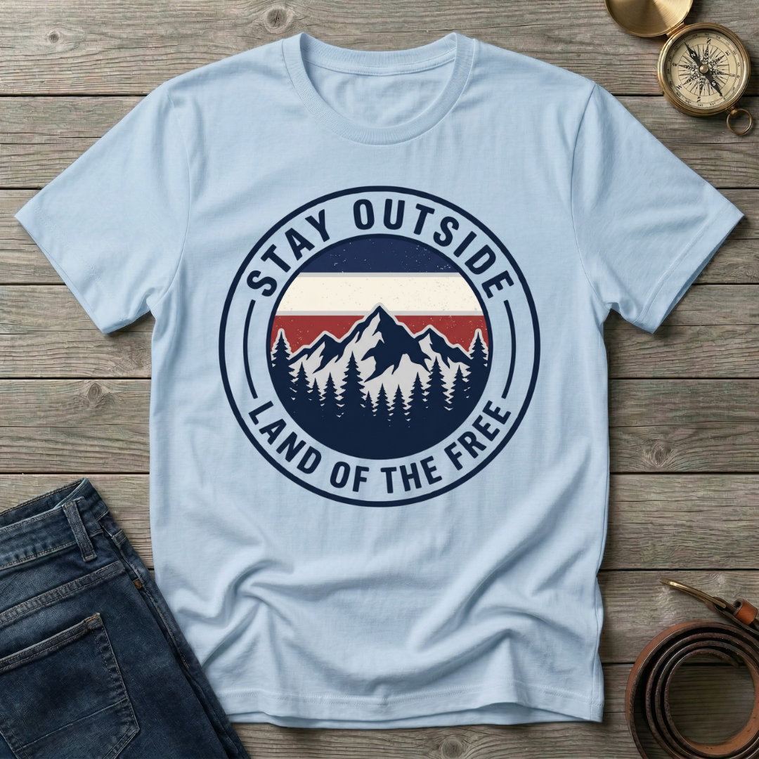 STAY OUTSIDE T-SHIRT