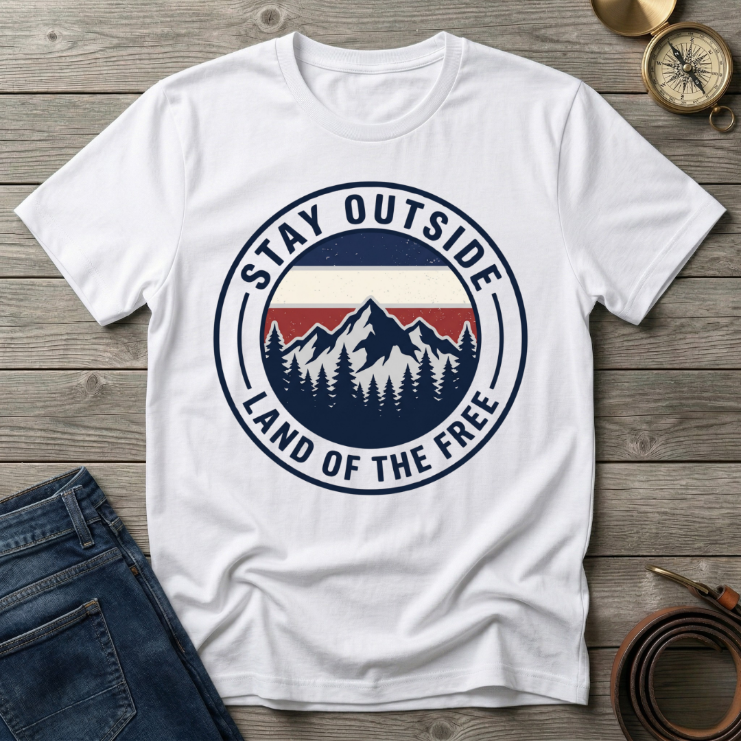 STAY OUTSIDE T-SHIRT
