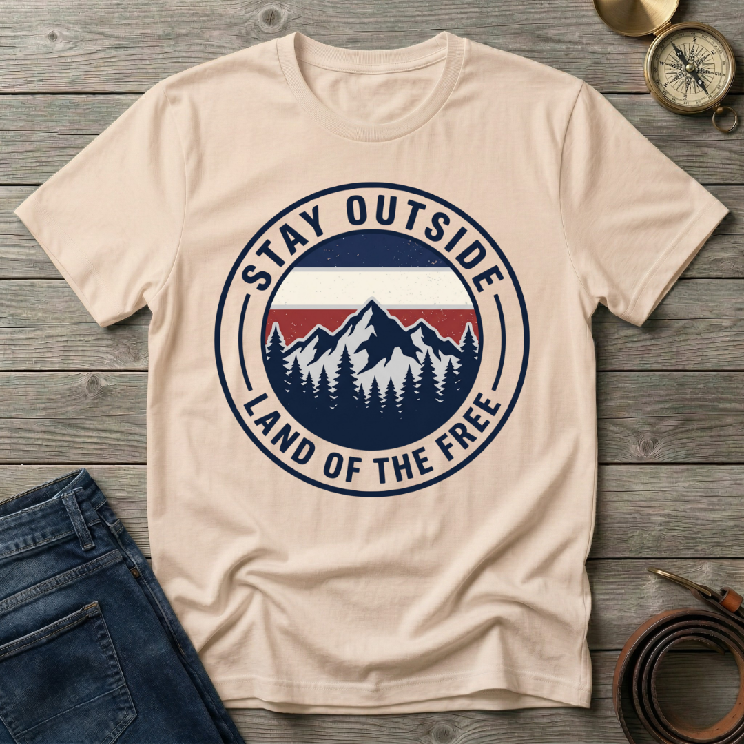 STAY OUTSIDE T-SHIRT