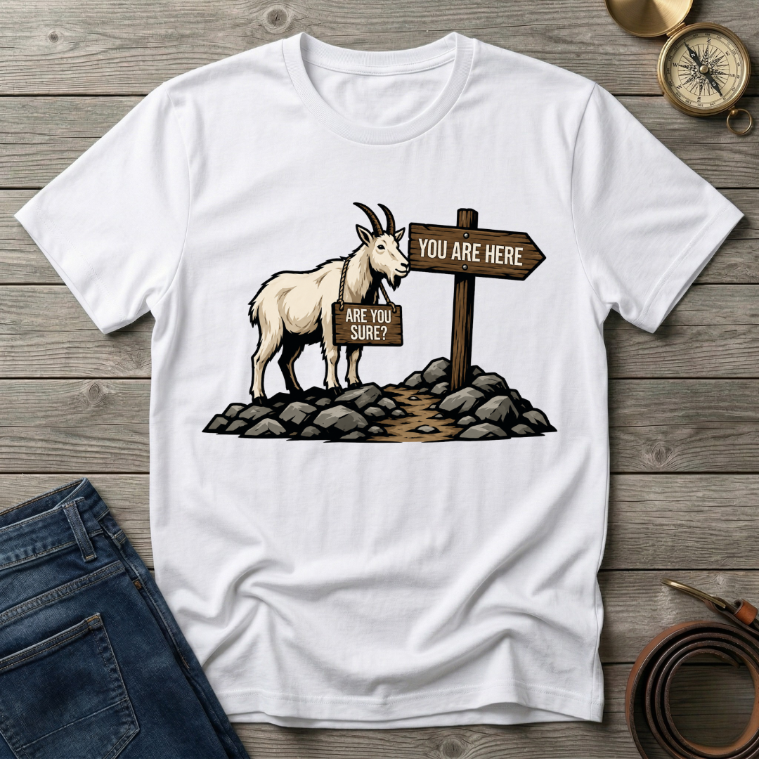 YOU ARE HERE T-SHIRT
