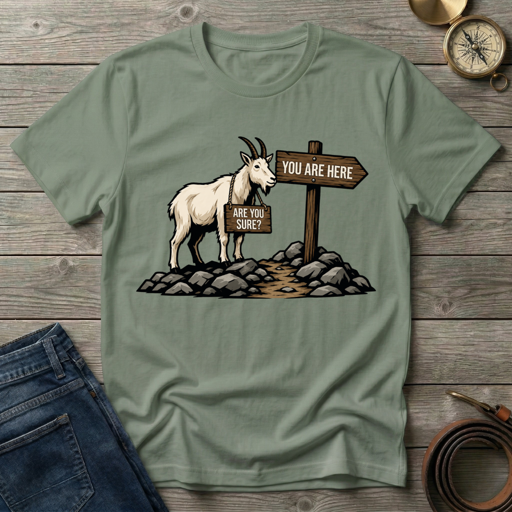 YOU ARE HERE T-SHIRT