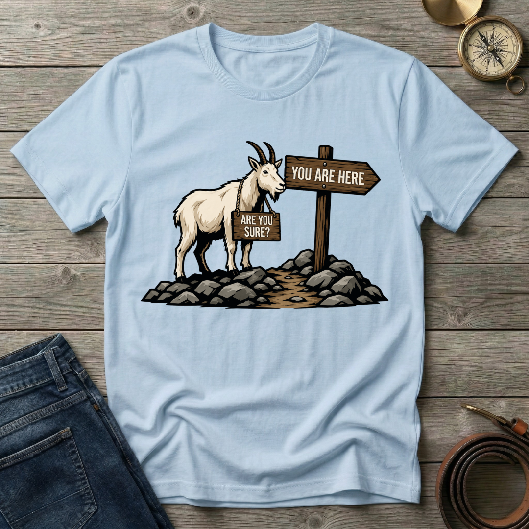 YOU ARE HERE T-SHIRT