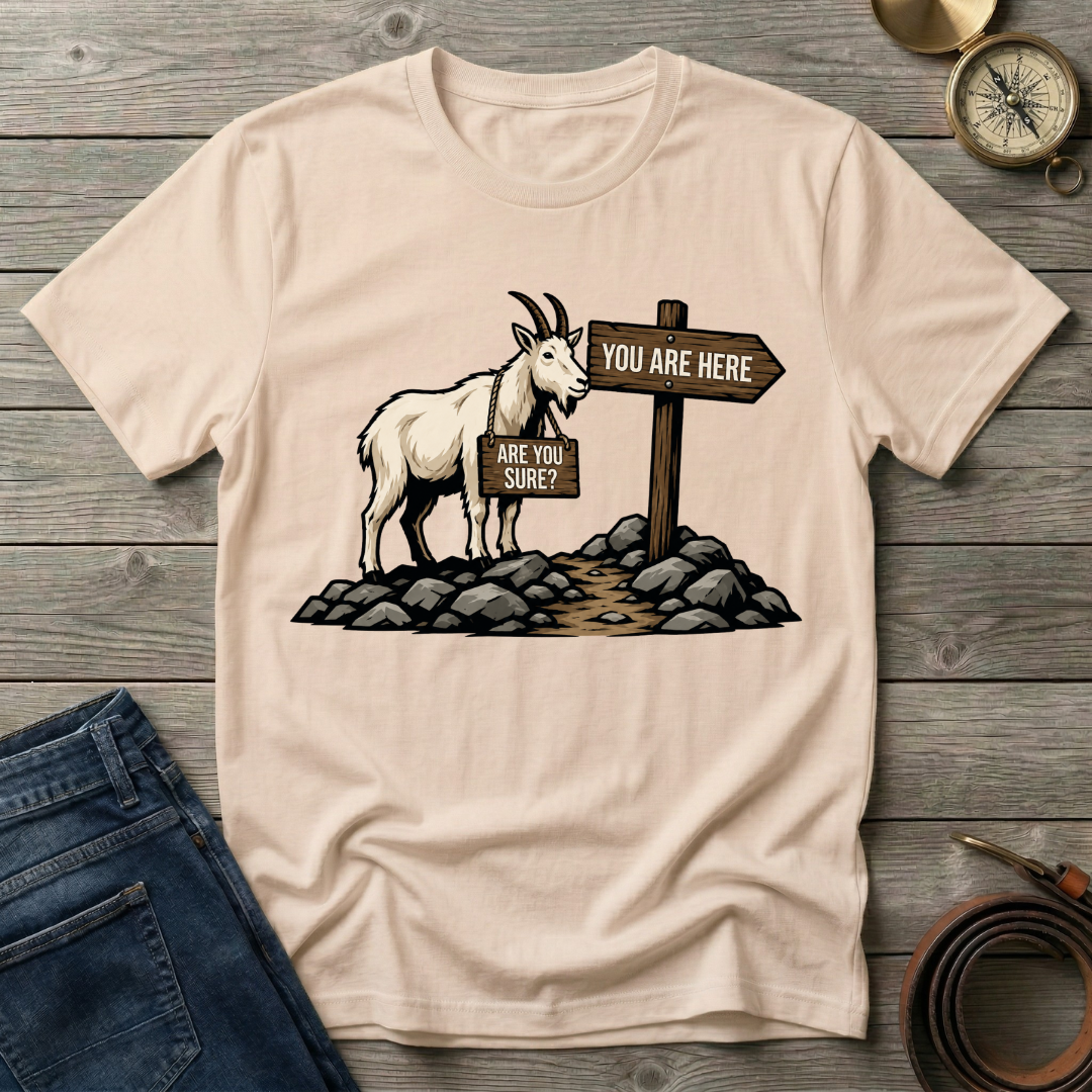 YOU ARE HERE T-SHIRT