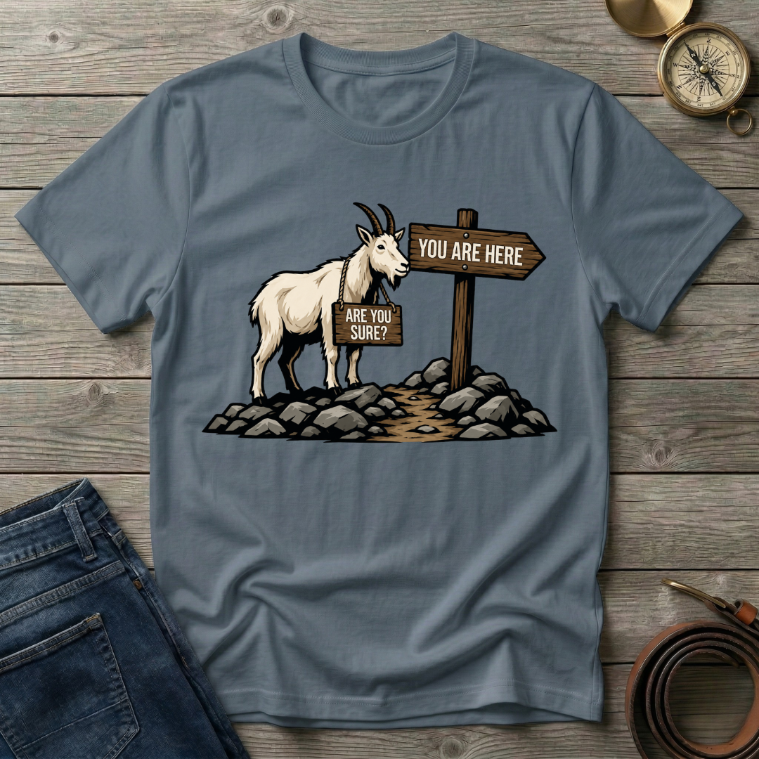 YOU ARE HERE T-SHIRT