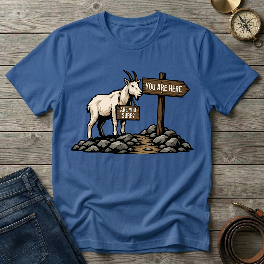 YOU ARE HERE T-SHIRT