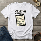 CAMPING CHECKLIST T-SHIRT