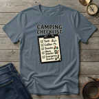 CAMPING CHECKLIST T-SHIRT