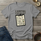 CAMPING CHECKLIST T-SHIRT