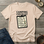 CAMPING CHECKLIST T-SHIRT