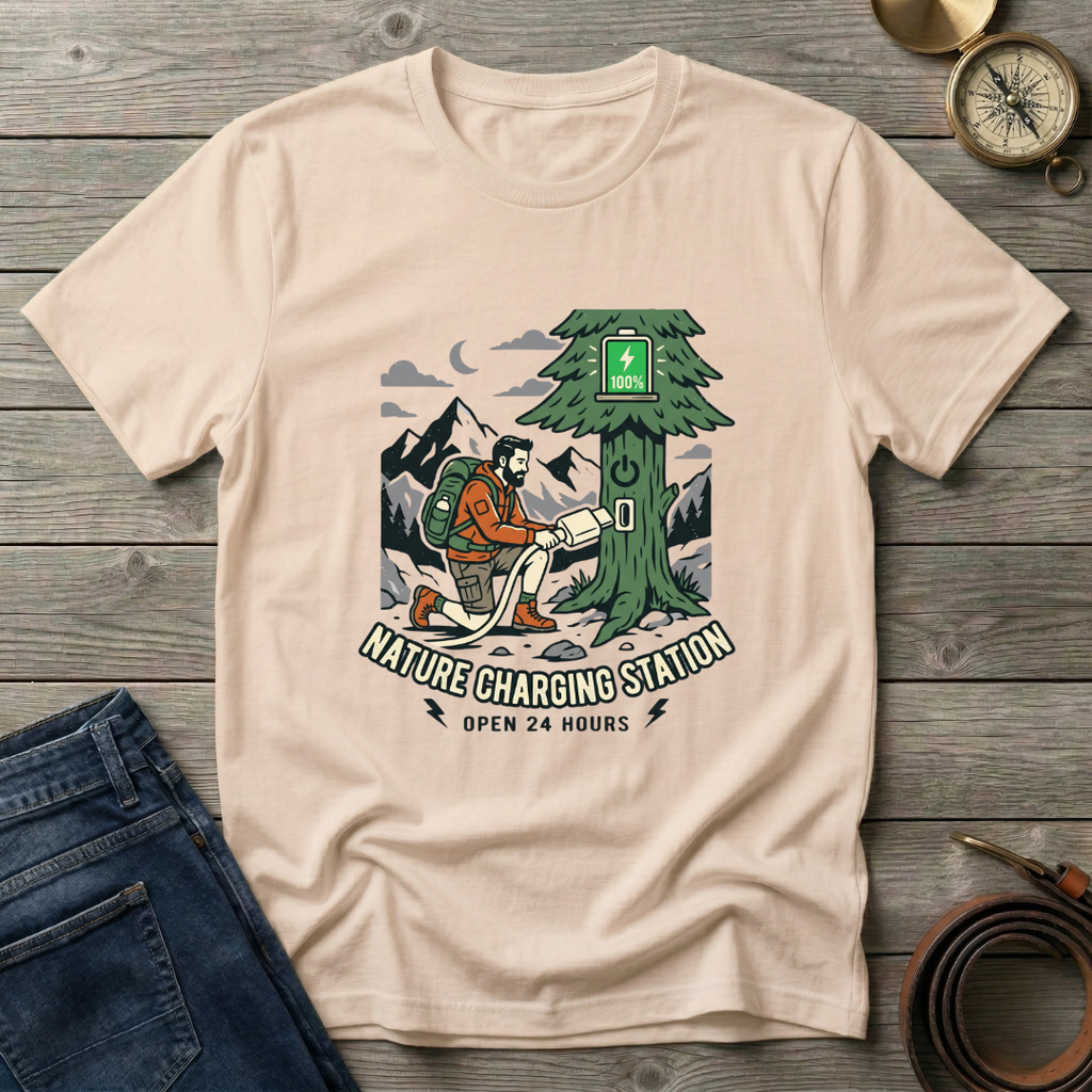 NATURE CHARGING T-SHIRT