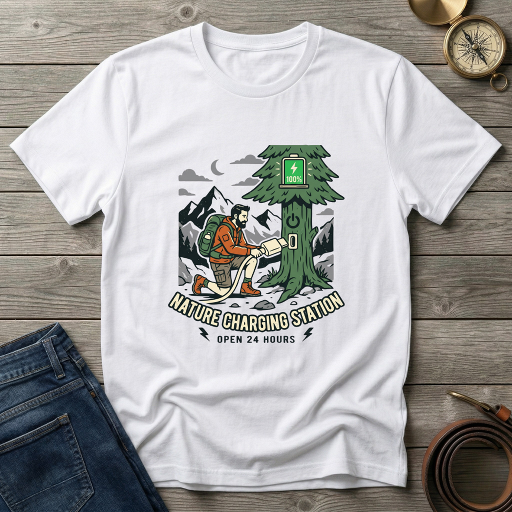 NATURE CHARGING T-SHIRT