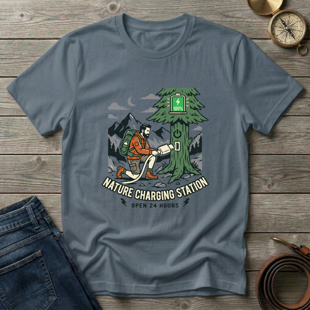 NATURE CHARGING T-SHIRT
