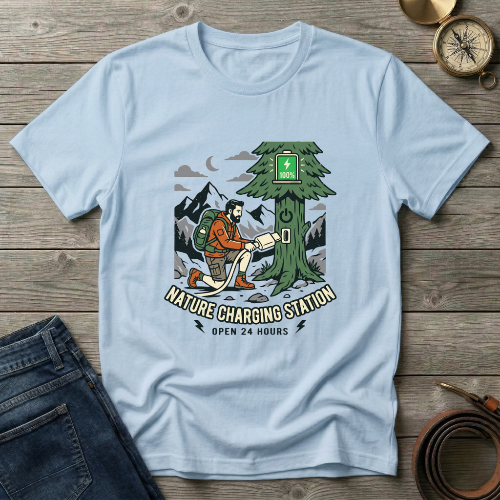 NATURE CHARGING T-SHIRT
