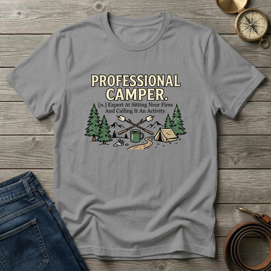 PROFESSIONAL CAMPER T-SHIRT