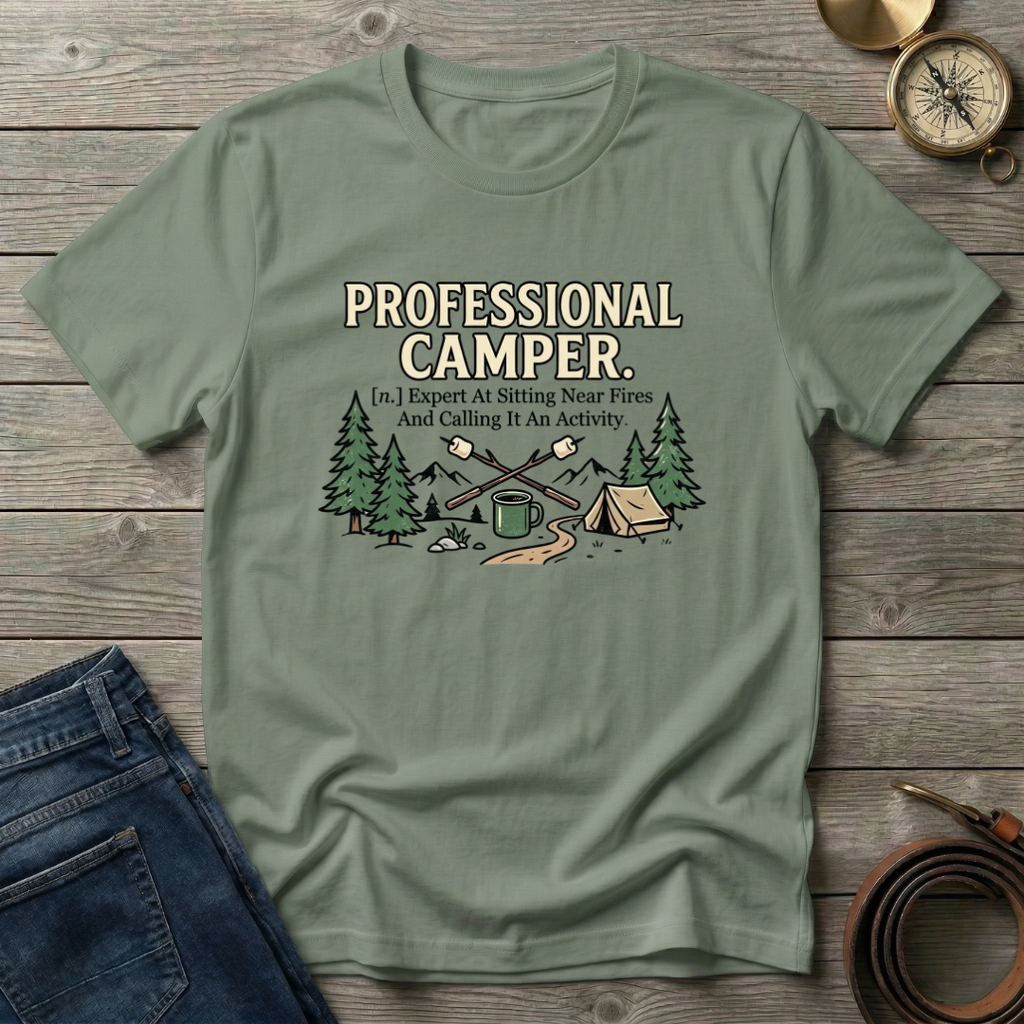 PROFESSIONAL CAMPER T-SHIRT