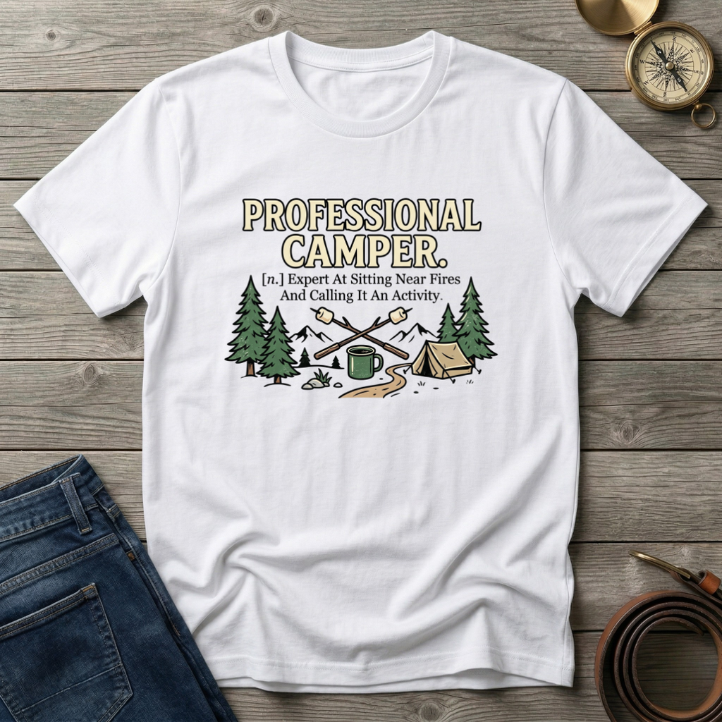 PROFESSIONAL CAMPER T-SHIRT