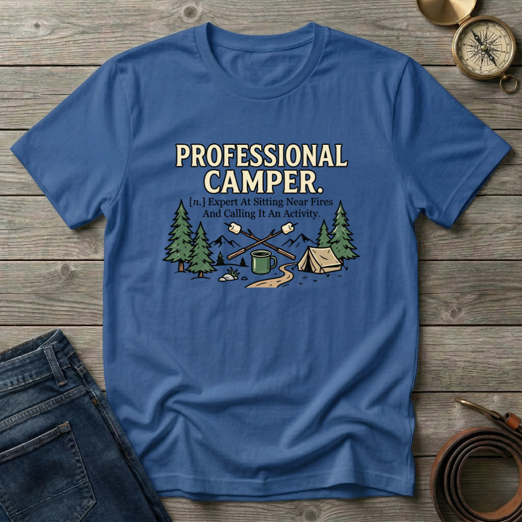 PROFESSIONAL CAMPER T-SHIRT