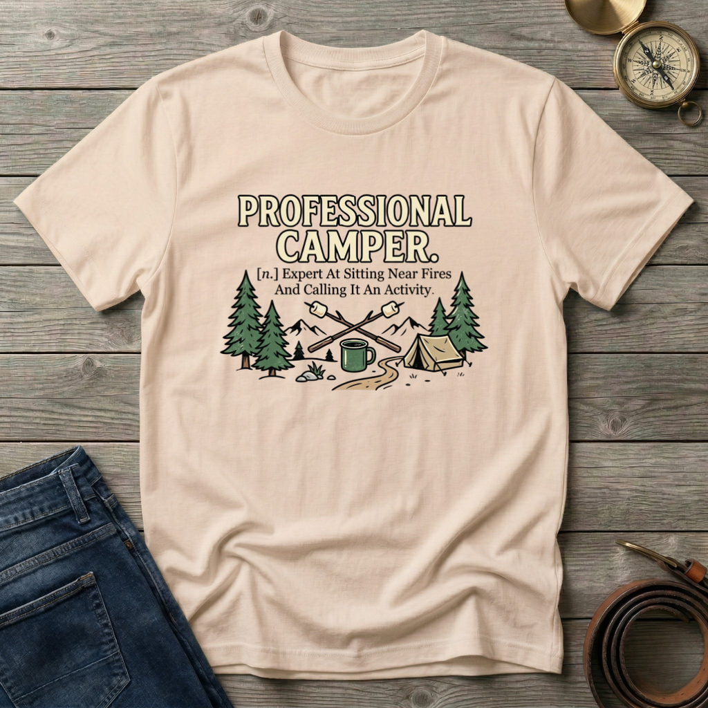 PROFESSIONAL CAMPER T-SHIRT