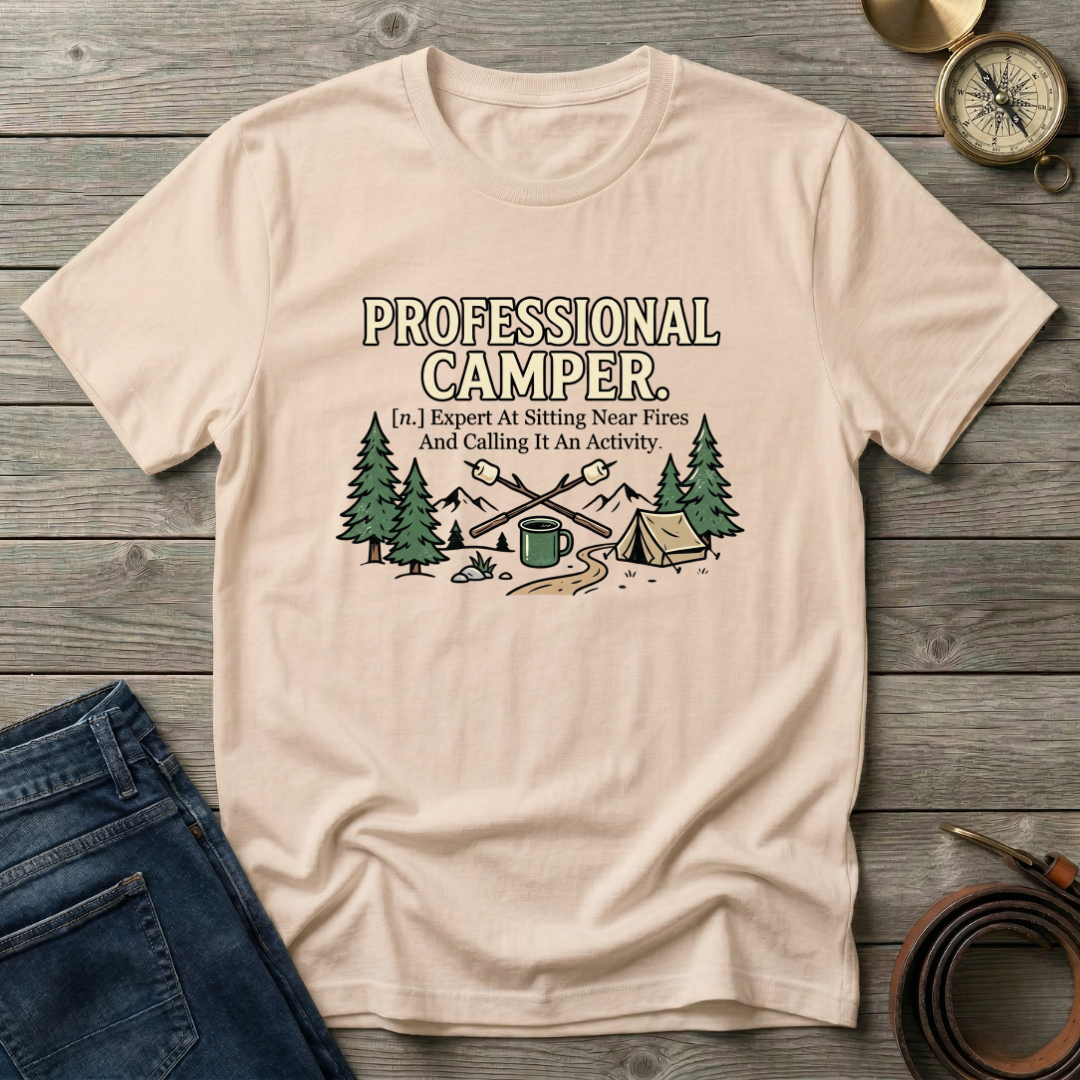 PROFESSIONAL CAMPER T-SHIRT