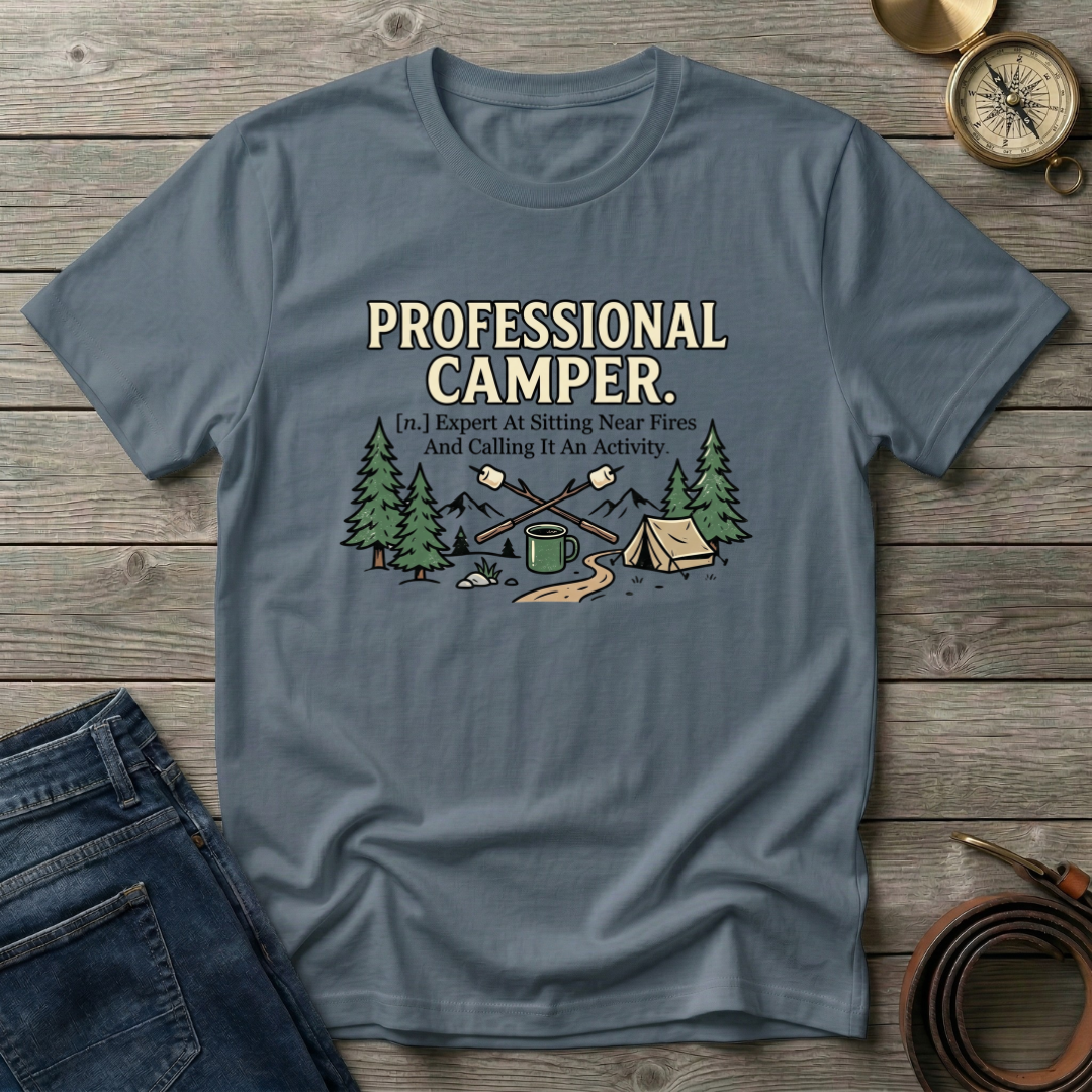 PROFESSIONAL CAMPER T-SHIRT