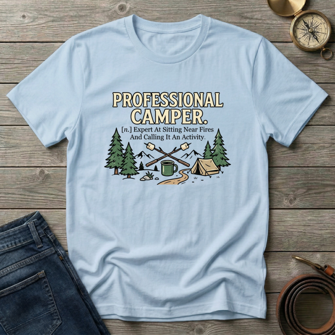 PROFESSIONAL CAMPER T-SHIRT