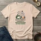 RECHARGING IN THE WOODS T-SHIRT
