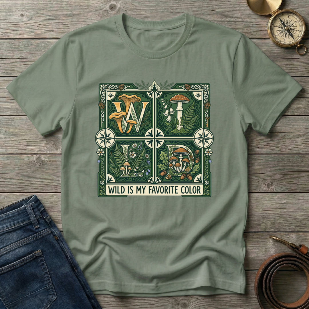 WILD IS MY FAVORITE COLOR T-SHIRT