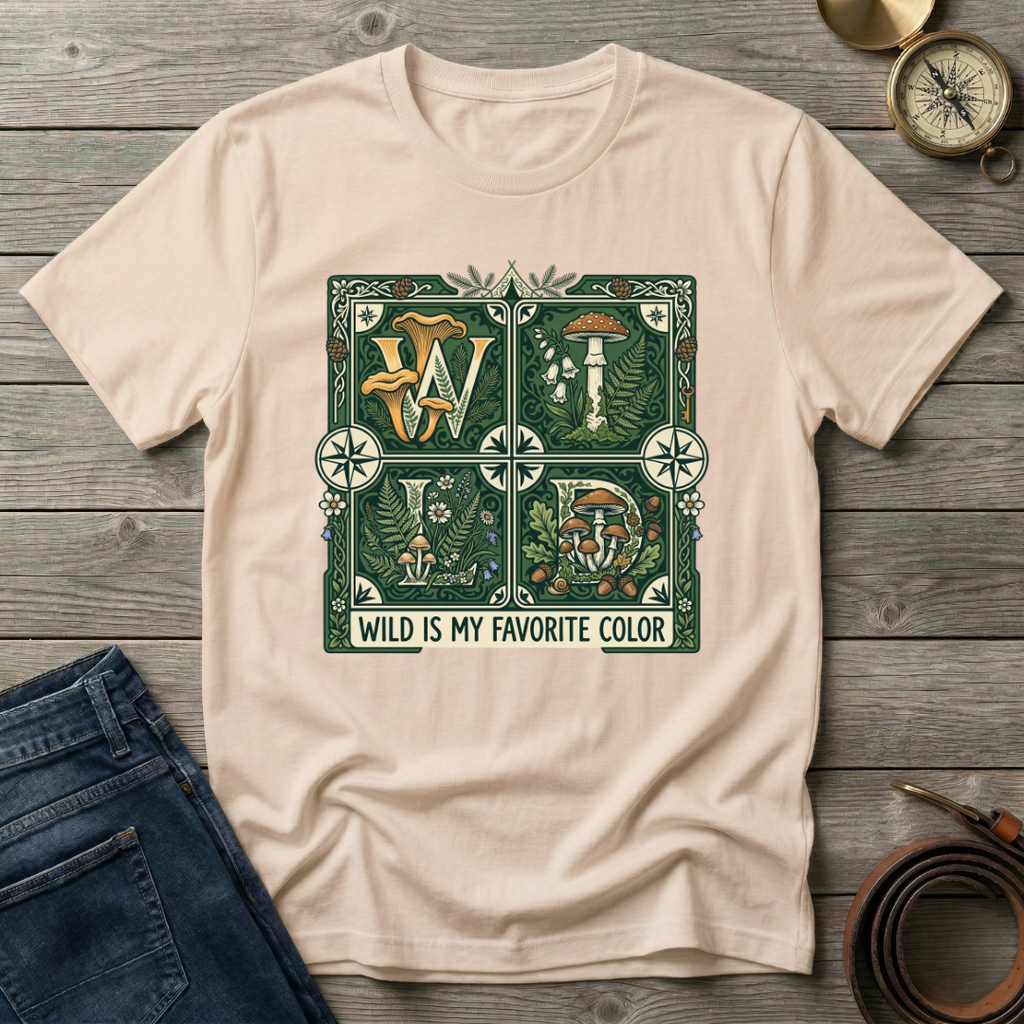 WILD IS MY FAVORITE COLOR T-SHIRT
