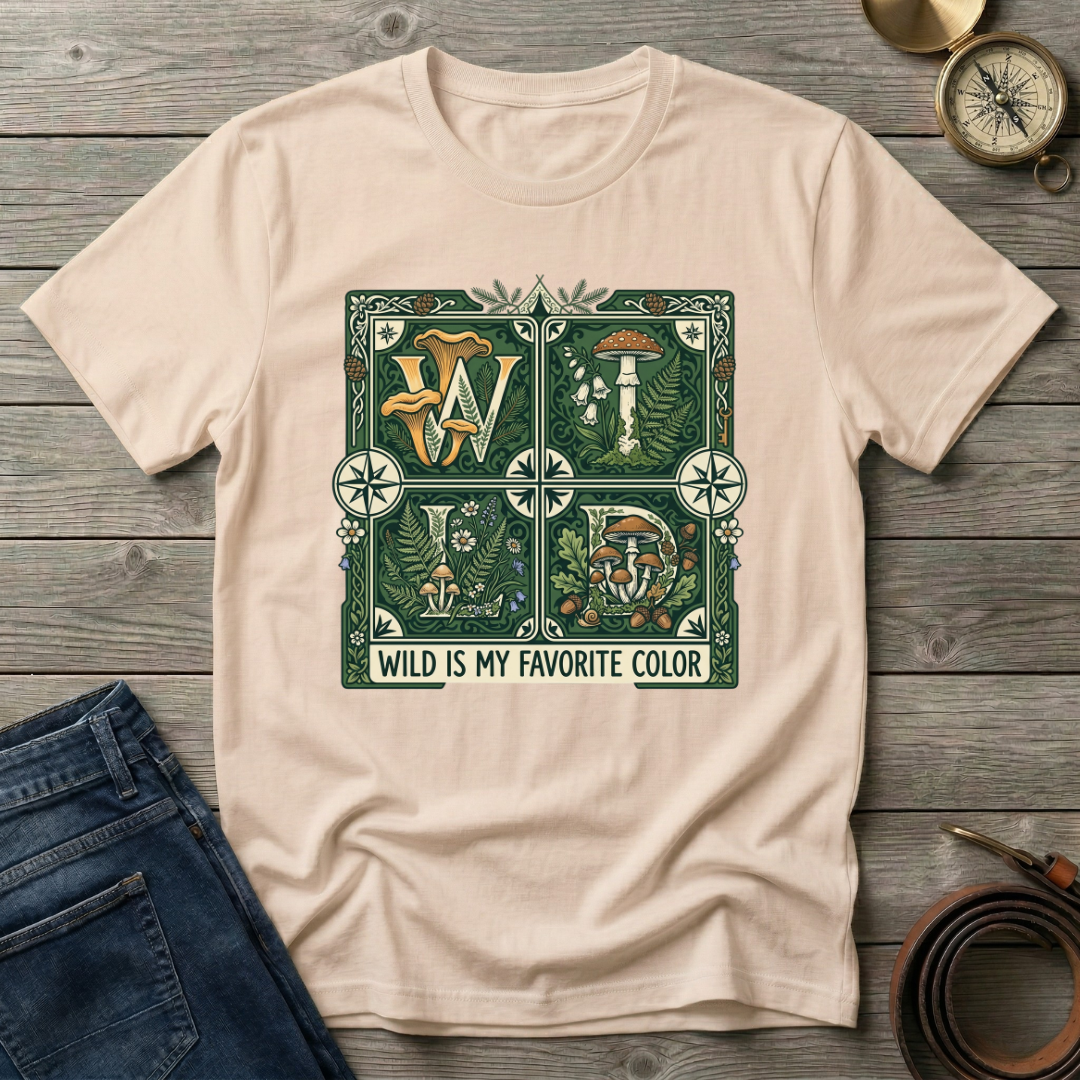 WILD IS MY FAVORITE COLOR T-SHIRT