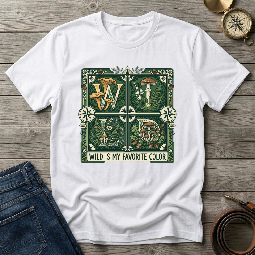 WILD IS MY FAVORITE COLOR T-SHIRT