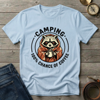 100% CHANCE OF COFFEE T-SHIRT