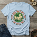 I WAS BORN TO CAMP T-SHIRT