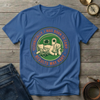 I WAS BORN TO CAMP T-SHIRT